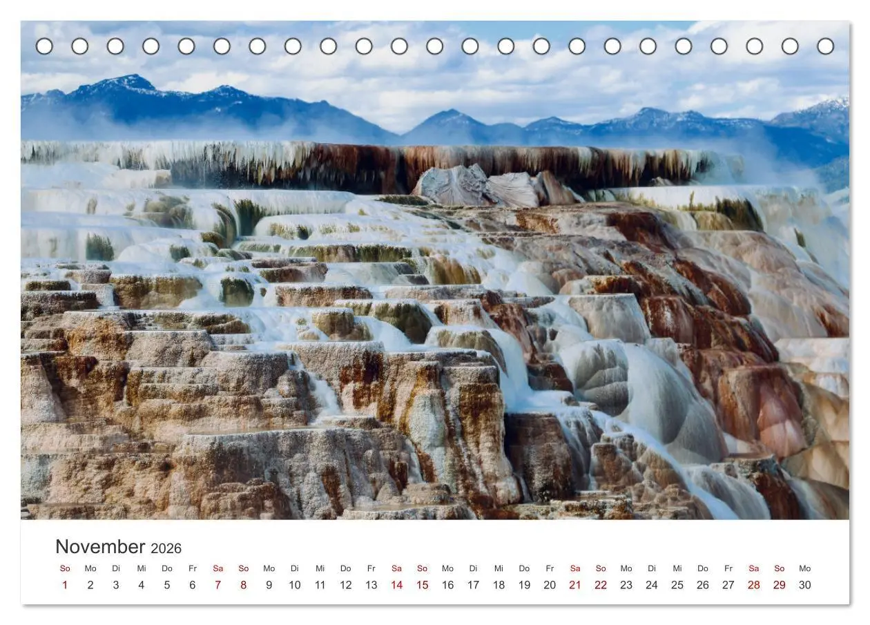 Bild: 9783457609590 | Yellowstone Nationalpark - Eine wundervolle Reise. (Tischkalender...