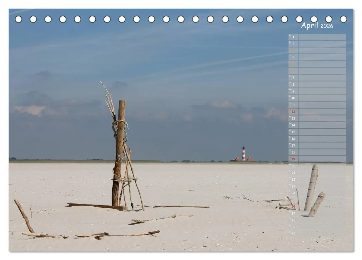 Bild: 9783516179590 | Strandspaziergang / Geburtstagskalender (Tischkalender 2026 DIN A5...