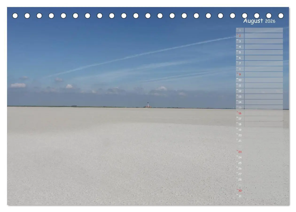 Bild: 9783516179590 | Strandspaziergang / Geburtstagskalender (Tischkalender 2026 DIN A5...