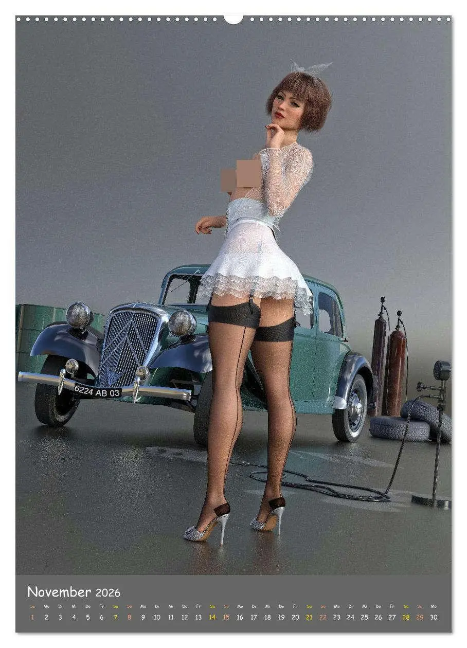 Bild: 9783516249590 | Werkstatt Bunnys (Wandkalender 2026 DIN A2 hoch), CALVENDO...
