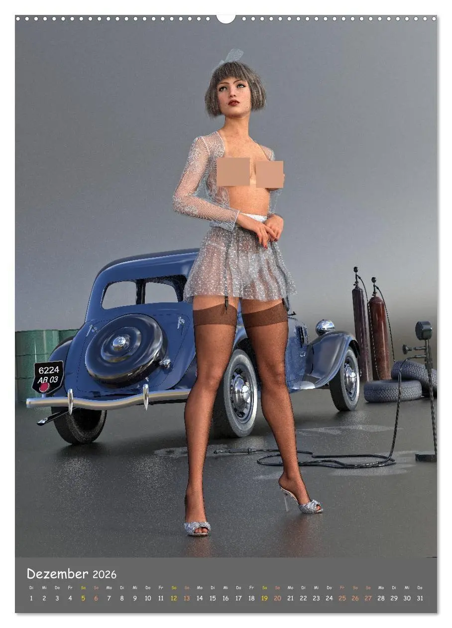 Bild: 9783516249590 | Werkstatt Bunnys (Wandkalender 2026 DIN A2 hoch), CALVENDO...