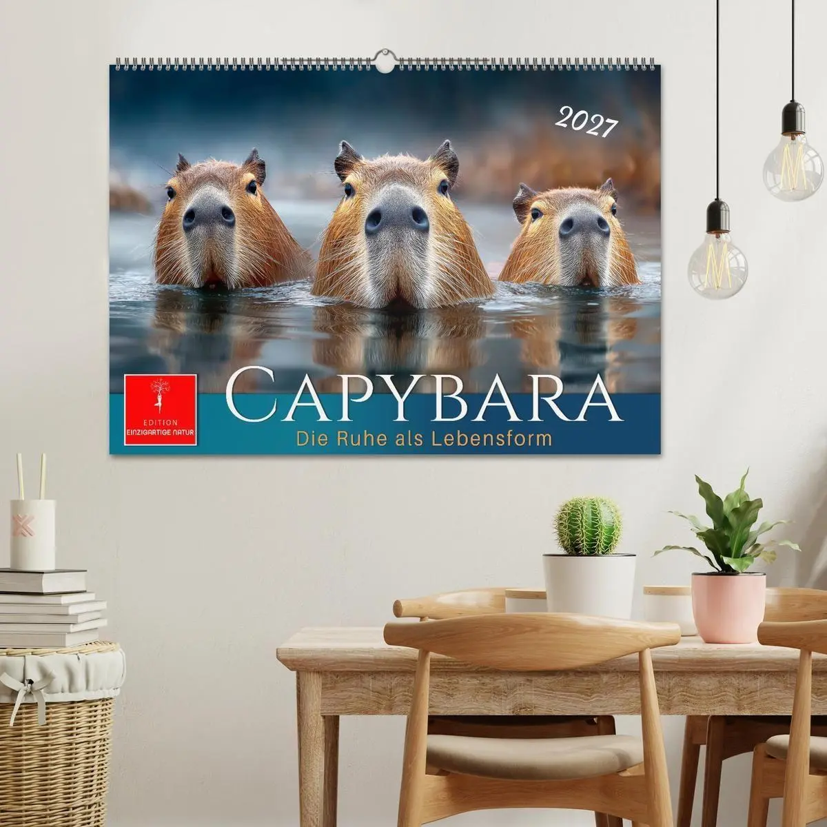 Bild: 9783516799590 | Capybara - die Ruhe als Lebensform (Wandkalender 2027 DIN A2 quer),...