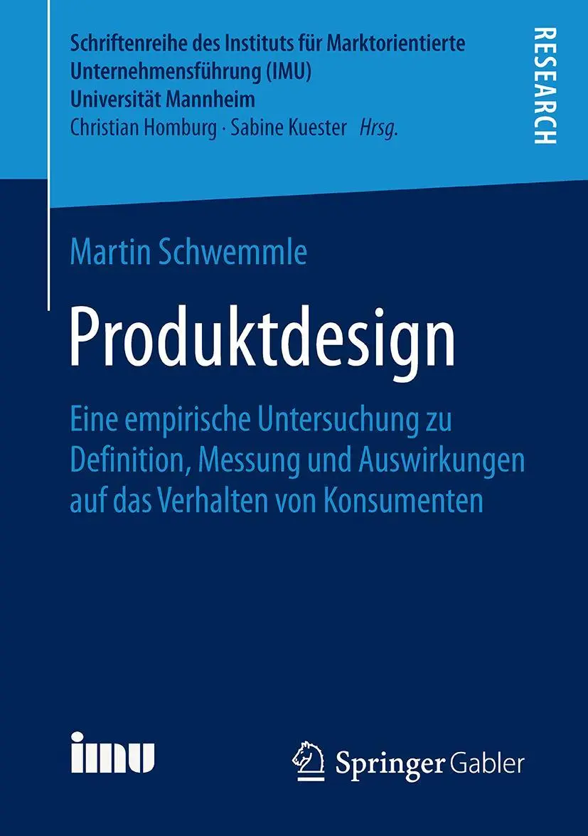 Cover: 9783658129590 | Produktdesign | Martin Schwemmle | Taschenbuch | xviii | Deutsch