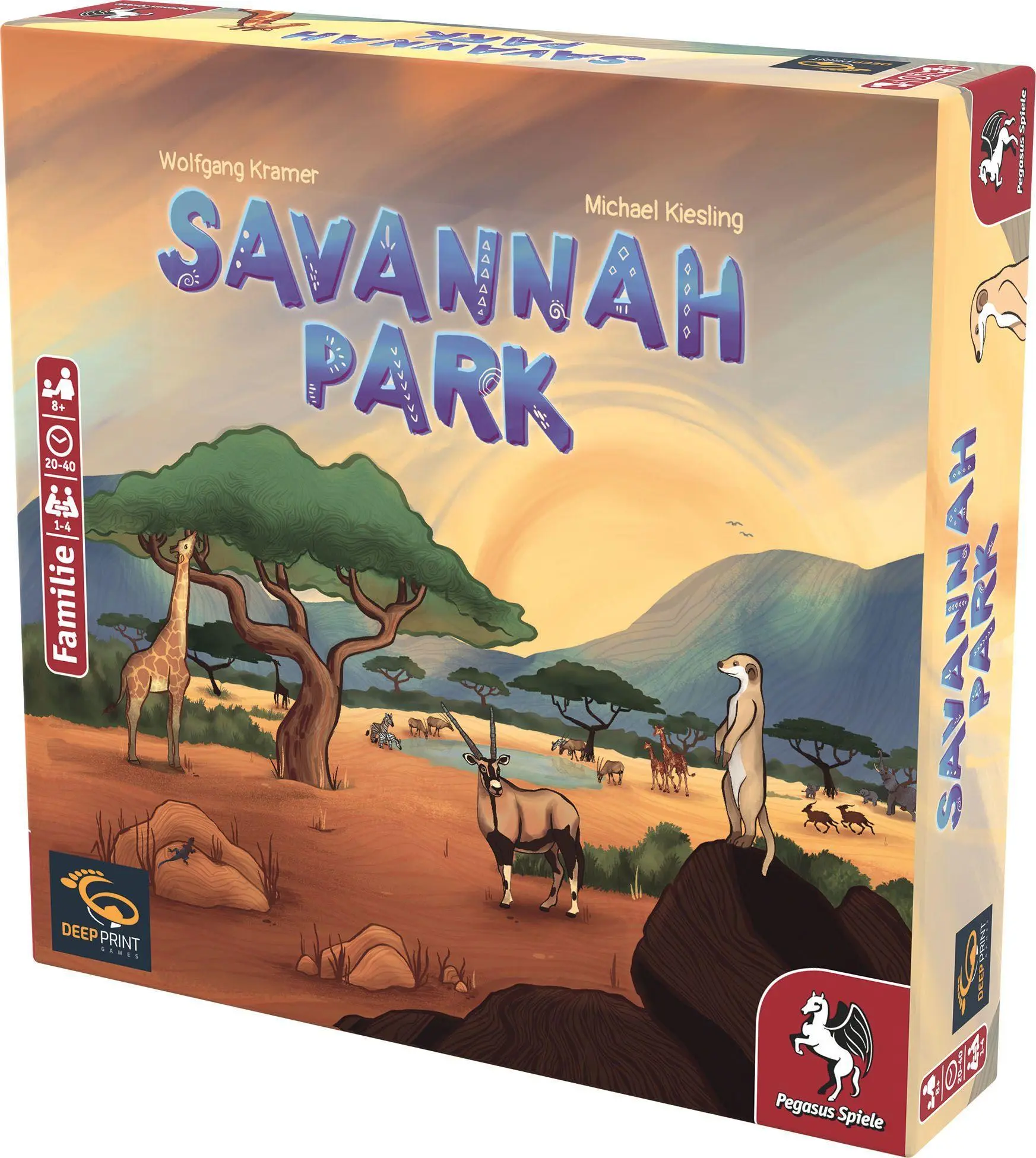 Bild: 4250231729690 | Savannah Park (Deep Print Games) | Wolfgang Kramer | Spiel | 57804G