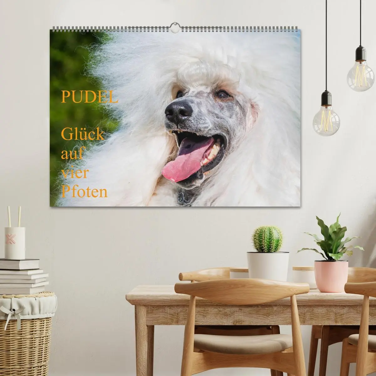 Bild: 9783457389690 | Pudel - Glück auf vier Pfoten (Wandkalender 2026 DIN A2 quer),...