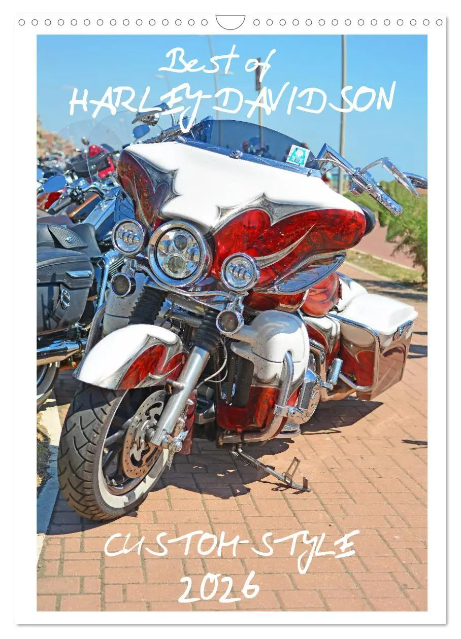 Cover: 9783516479690 | Best of Harley-Davidson Custom-Style 2026 (Wandkalender 2026 DIN A3...