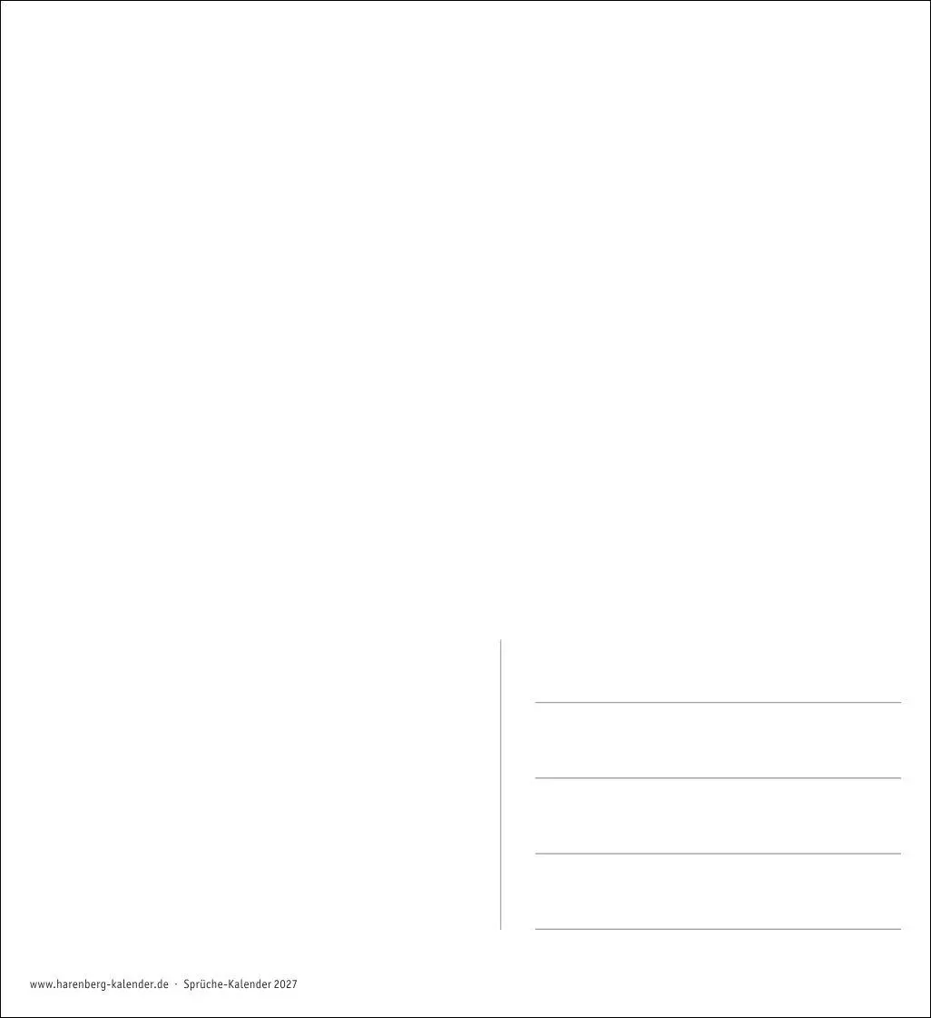 Bild: 9783840039690 | Positive-Sprüche-Kalender Postkartenkalender 2027 - mit 53 Postkarten