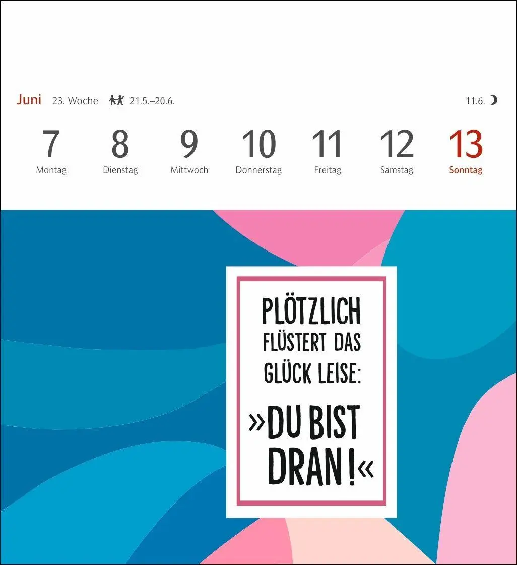 Bild: 9783840039690 | Positive-Sprüche-Kalender Postkartenkalender 2027 - mit 53 Postkarten