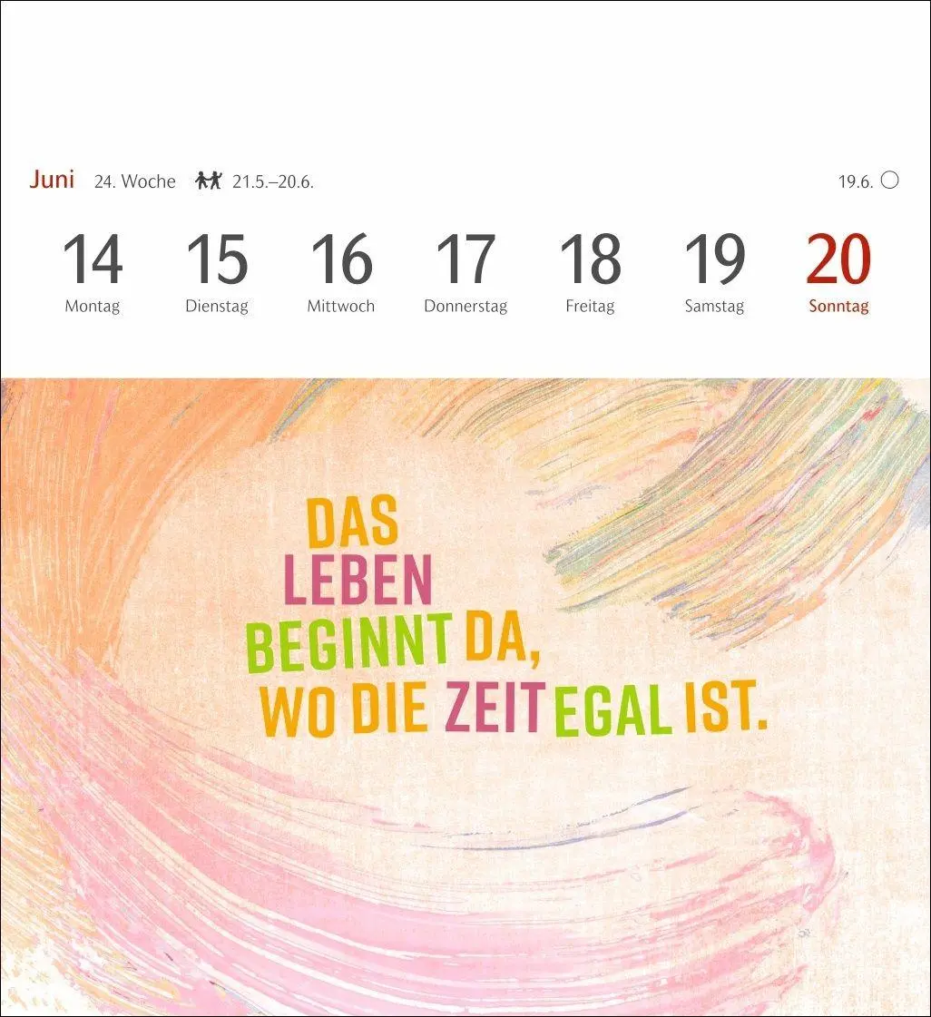 Bild: 9783840039690 | Positive-Sprüche-Kalender Postkartenkalender 2027 - mit 53 Postkarten