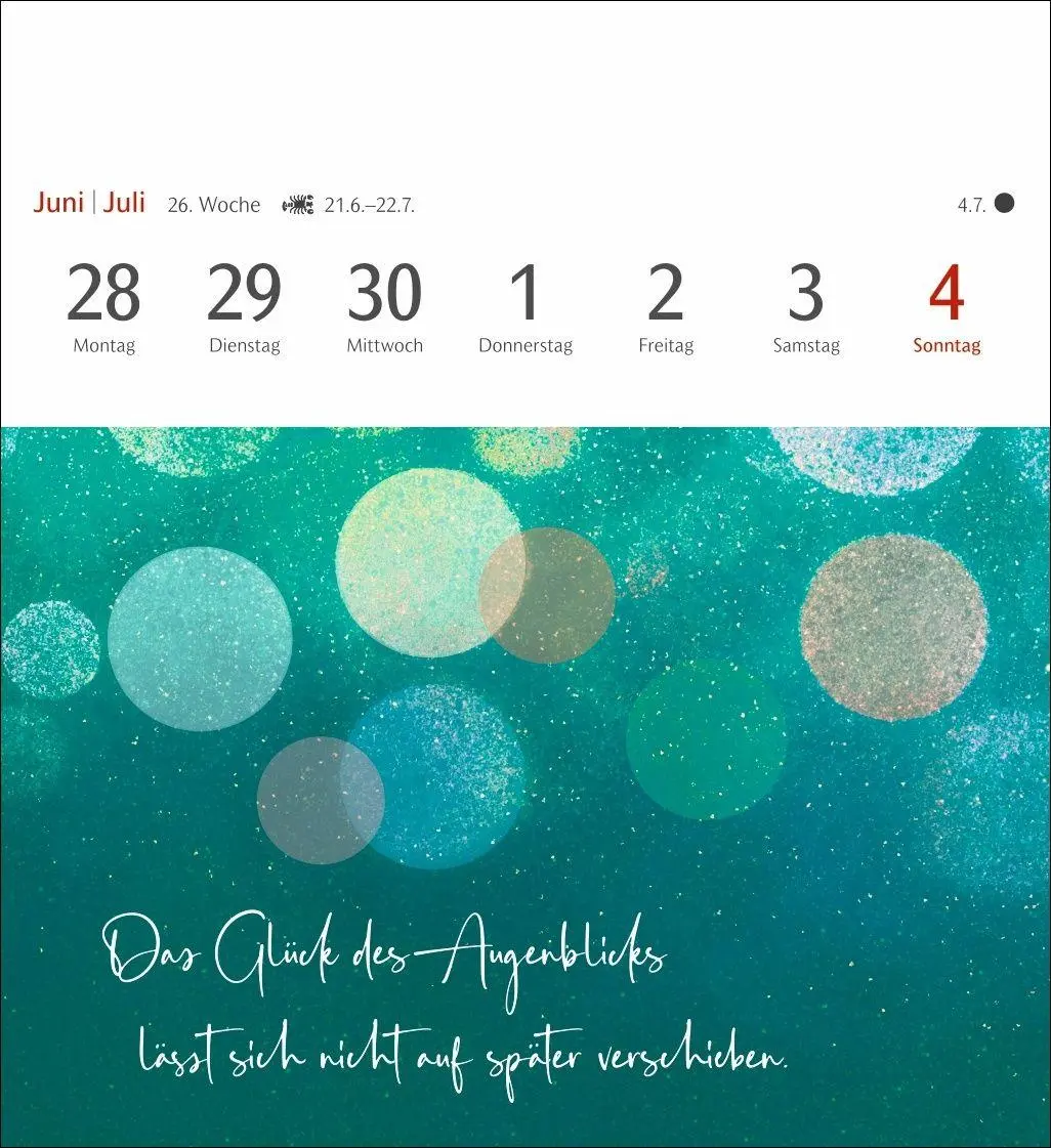 Bild: 9783840039690 | Positive-Sprüche-Kalender Postkartenkalender 2027 - mit 53 Postkarten