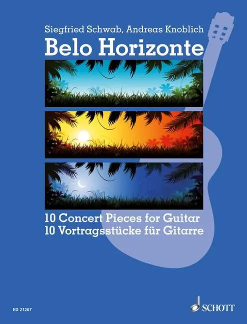 Cover: 9790001179690 | Belo Horizonte | 10 Vortragsstücke für Gitarre. Gitarre. | Buch | 2012