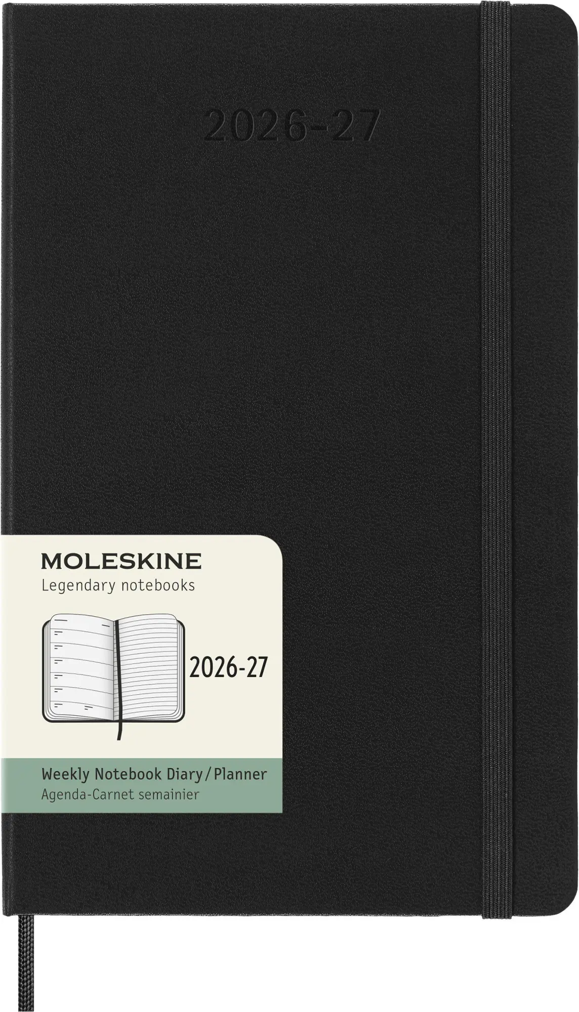 Cover: 8056999279790 | Moleskine 18 Monate Wochen Notizkalender 2026/2027, L/A5, 1 Wo = 1...