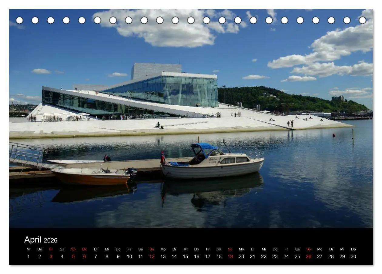 Bild: 9783516159790 | Norwegen 2026 (Tischkalender 2026 DIN A5 quer), CALVENDO...