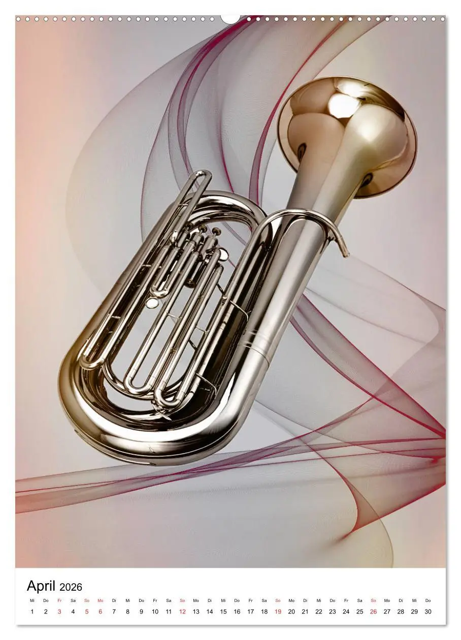 Bild: 9783516399790 | Musik Blasinstrumente (Wandkalender 2026 DIN A2 hoch), CALVENDO...
