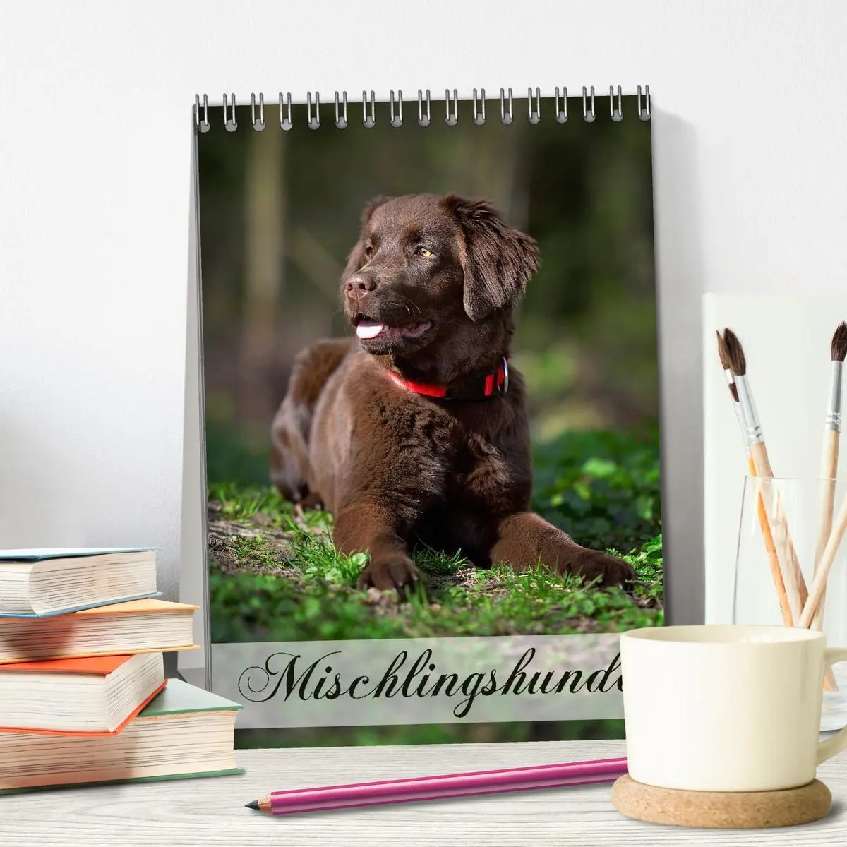 Bild: 9783516469790 | Mischlingshunde (Tischkalender 2026 DIN A5 hoch), CALVENDO...