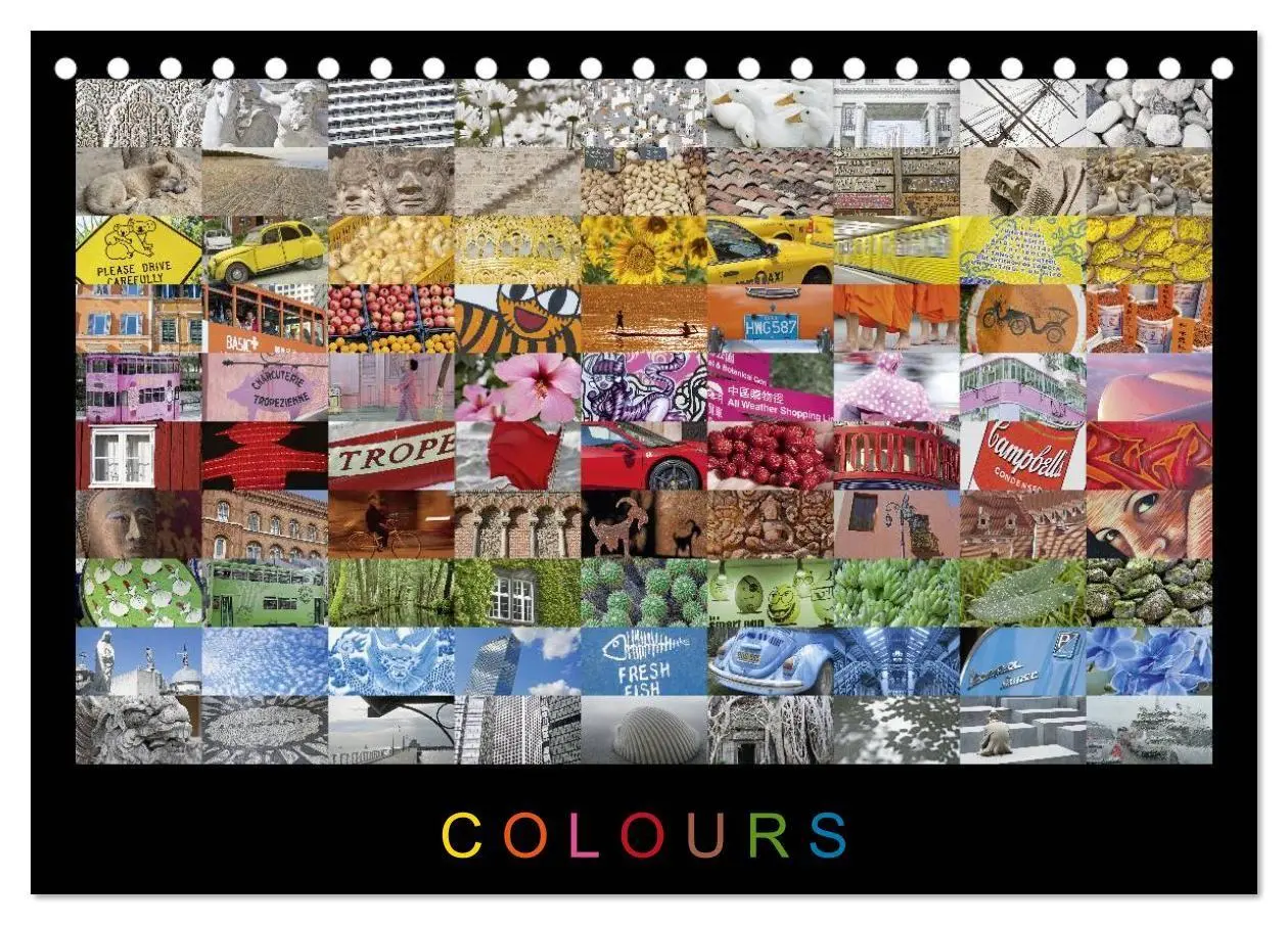 Cover: 9783594209790 | Colours (Tischkalender 2027 DIN A5 quer), CALVENDO Monatskalender