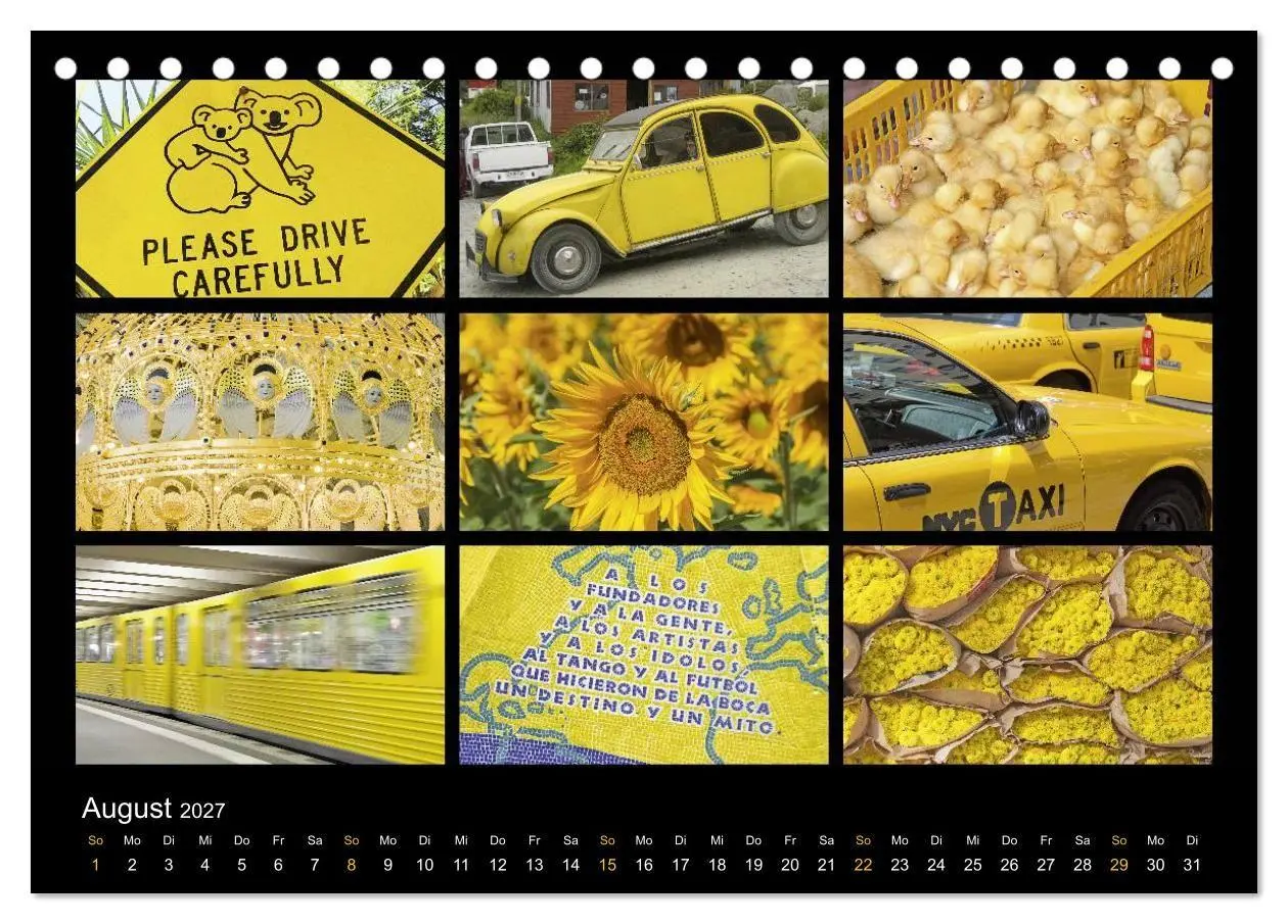 Bild: 9783594209790 | Colours (Tischkalender 2027 DIN A5 quer), CALVENDO Monatskalender