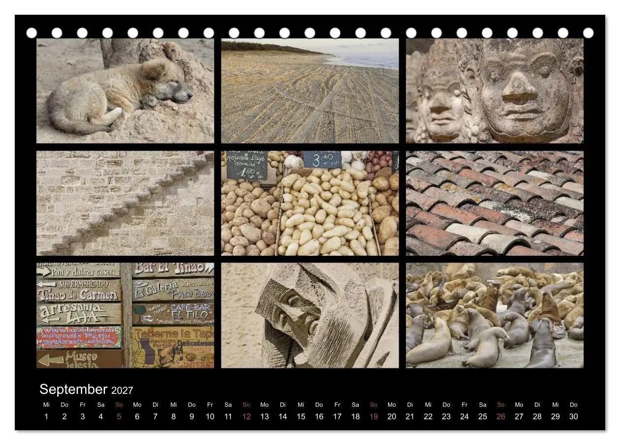 Bild: 9783594209790 | Colours (Tischkalender 2027 DIN A5 quer), CALVENDO Monatskalender