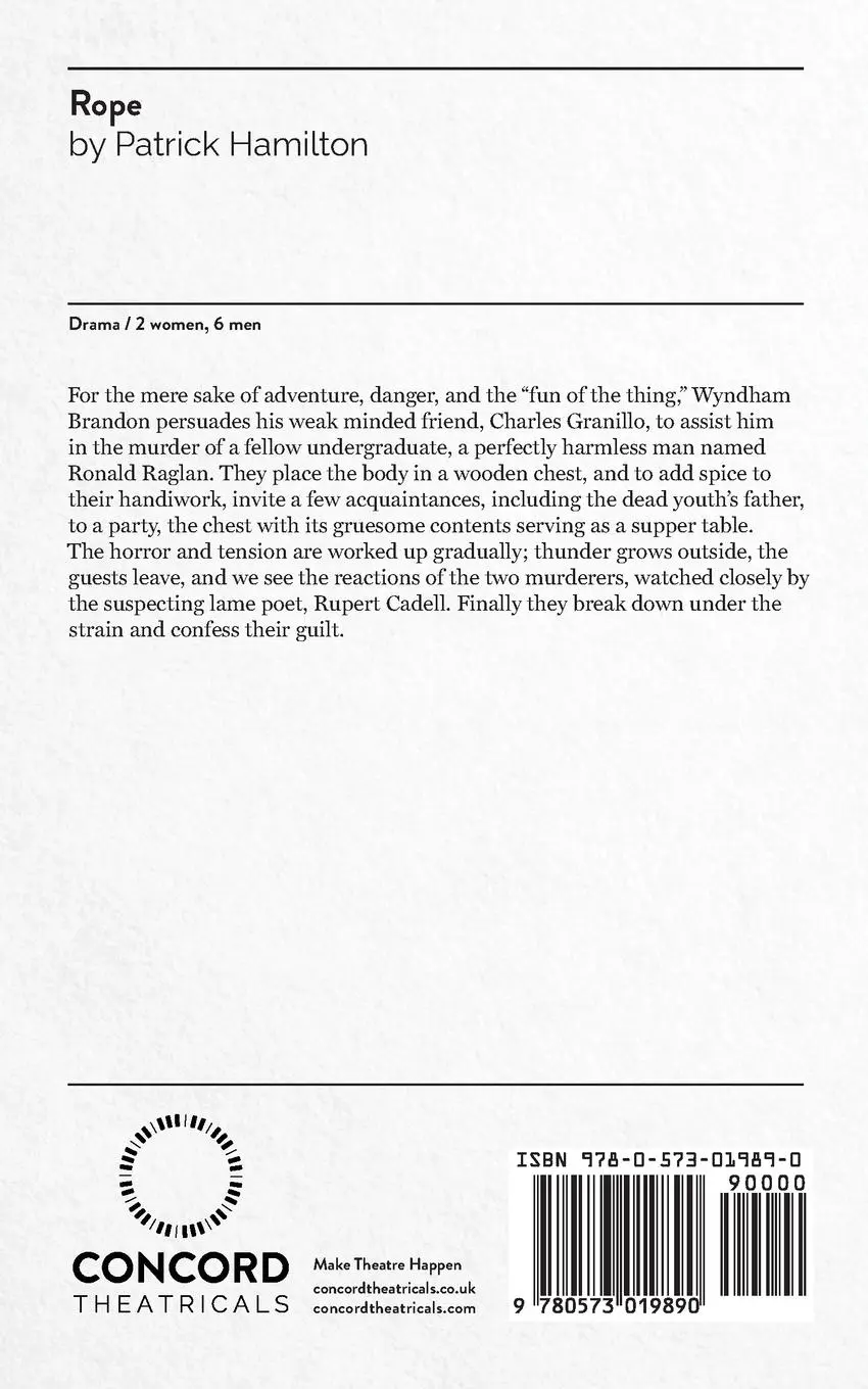 Rückseite: 9780573019890 | IT GIVES ME GREAT PLEASURE | Patrick Hamilton | Taschenbuch | Englisch