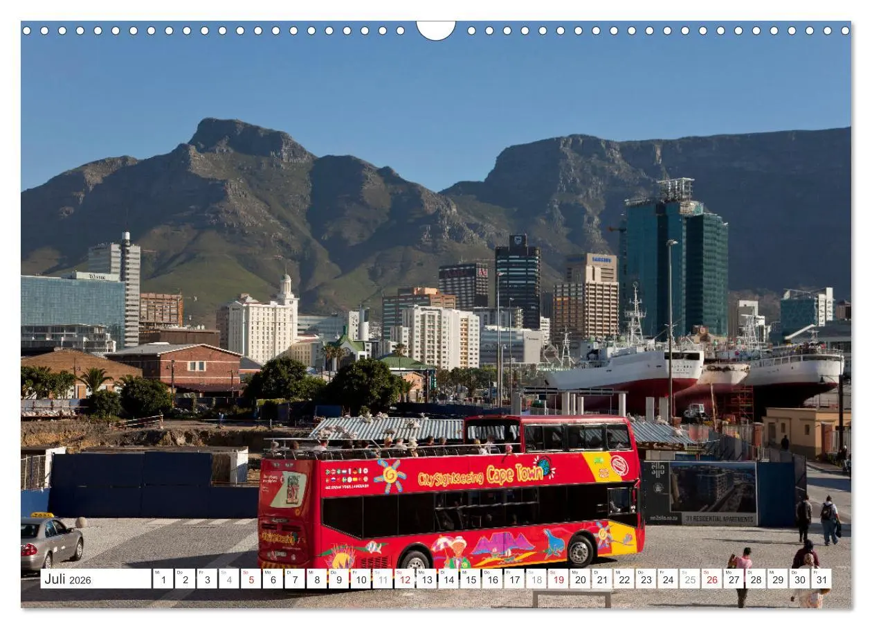 Bild: 9783457439890 | Südafrika - Kapstadt (Wandkalender 2026 DIN A3 quer), CALVENDO...