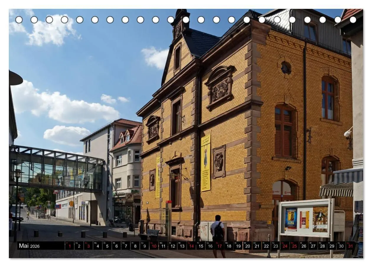 Bild: 9783516079890 | Musik- und Bergstadt Sondershausen/Thüringen (Tischkalender 2026...