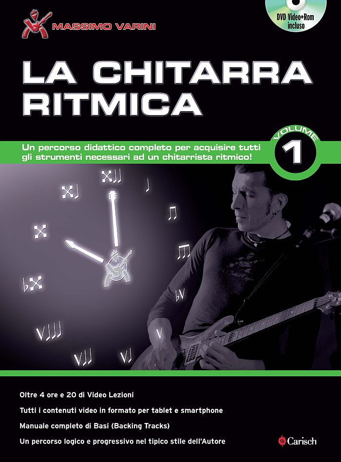 Cover: 9788850729890 | La Chitarra Ritmica Vol.1 | Buch + DVD | 2015 | Edition Carisch