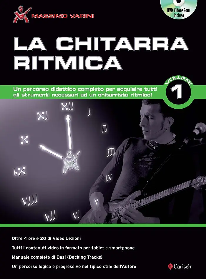 Cover: 9788850729890 | La Chitarra Ritmica Vol.1 | Buch + DVD | 2015 | Edition Carisch