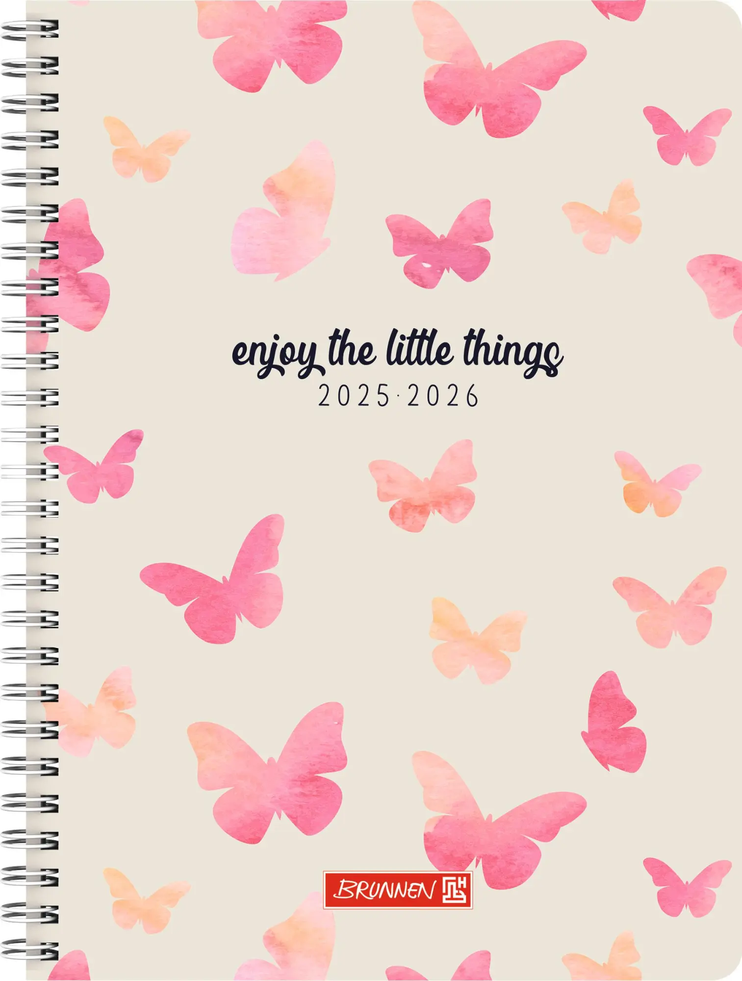 Cover: 4061947139990 | BRUNNEN Schülerkalender Style (2025/2026) "Butterfly", 2 Seiten = 1...