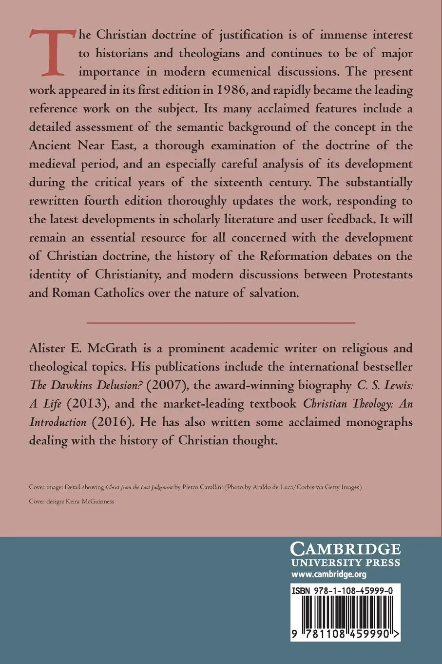 Rückseite: 9781108459990 | Iustitia Dei | Alister E. Mcgrath | Taschenbuch | Englisch | 2020