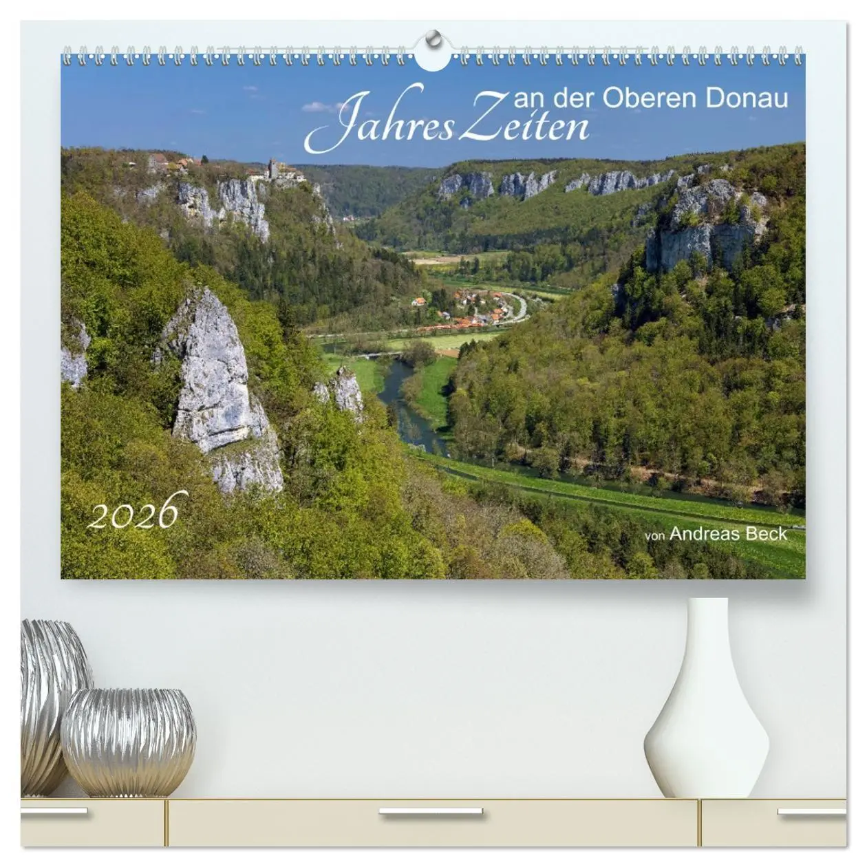 Cover: 9783457739990 | JahresZeiten an der Oberen Donau (hochwertiger Premium Wandkalender...