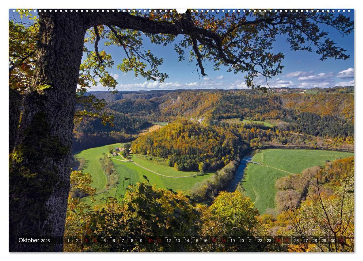 Bild: 9783457739990 | JahresZeiten an der Oberen Donau (hochwertiger Premium Wandkalender...