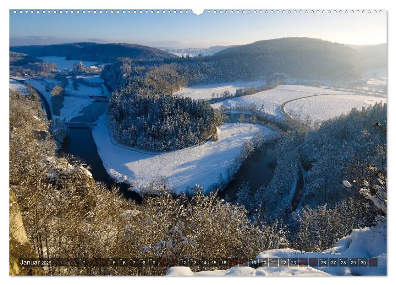Bild: 9783457739990 | JahresZeiten an der Oberen Donau (hochwertiger Premium Wandkalender...