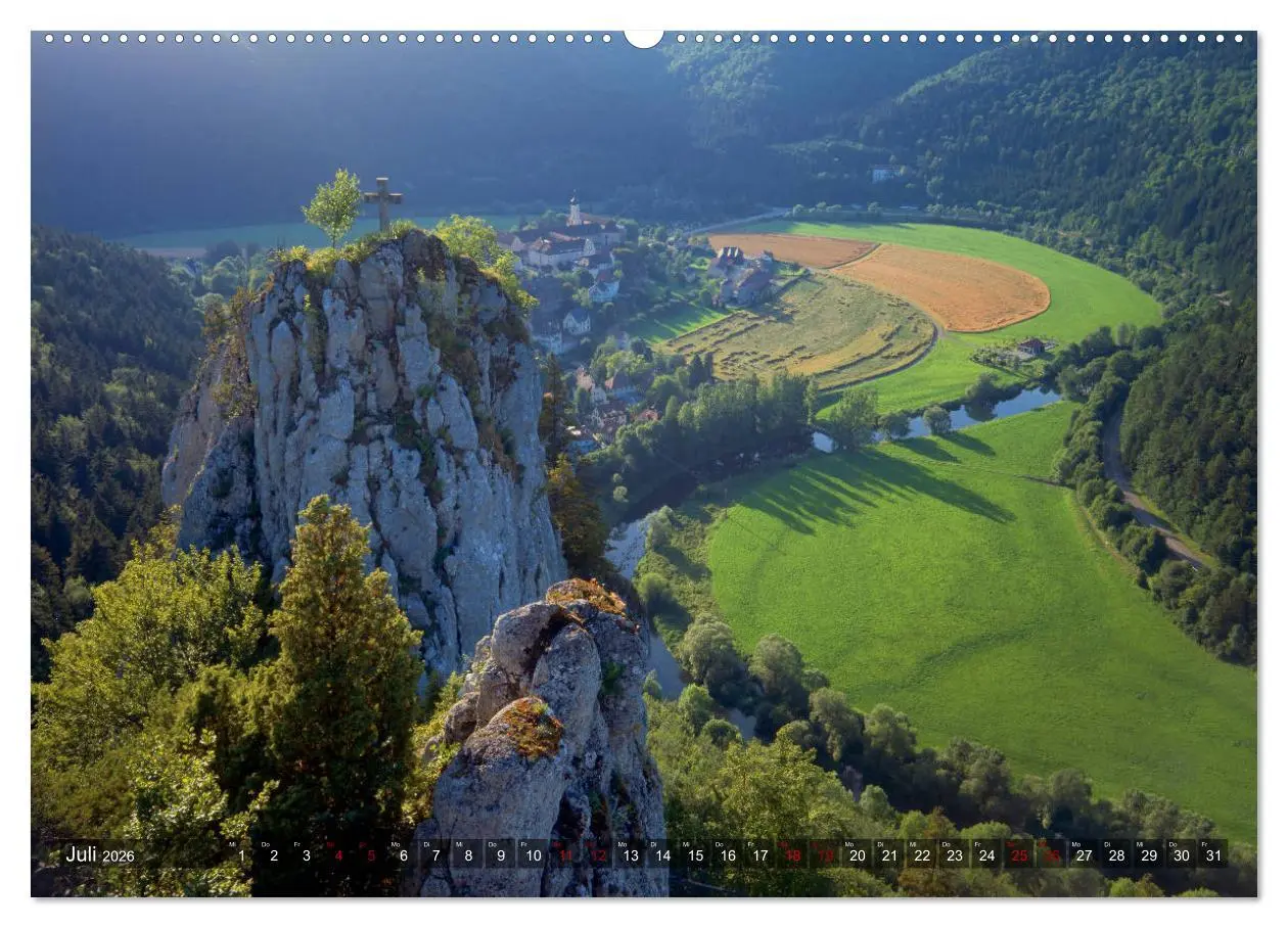 Bild: 9783457739990 | JahresZeiten an der Oberen Donau (hochwertiger Premium Wandkalender...