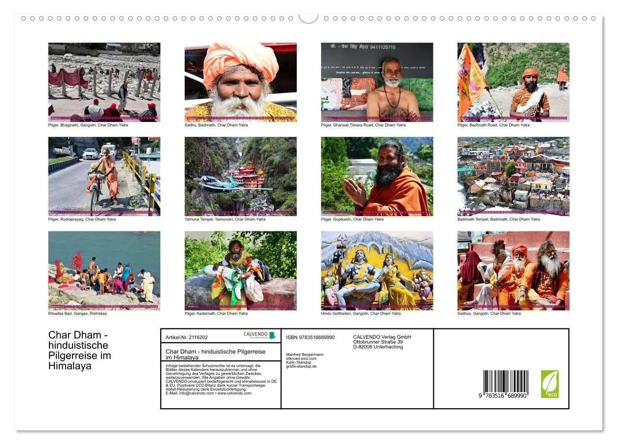 Bild: 9783516689990 | Char Dham - hinduistische Pilgerreise im Himalaya (hochwertiger...