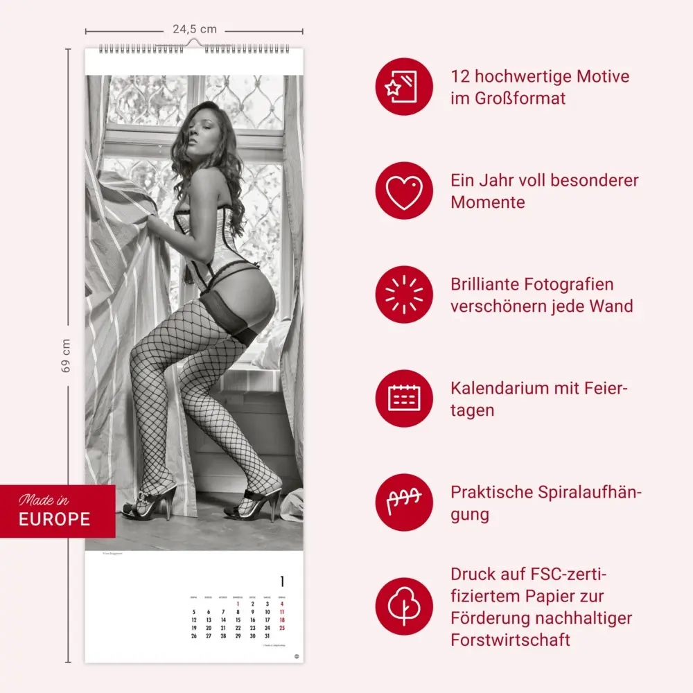 Bild: 9783756409990 | Women Vertical Kalender 2026 | Heye | Kalender | Spiralbindung | 14 S.