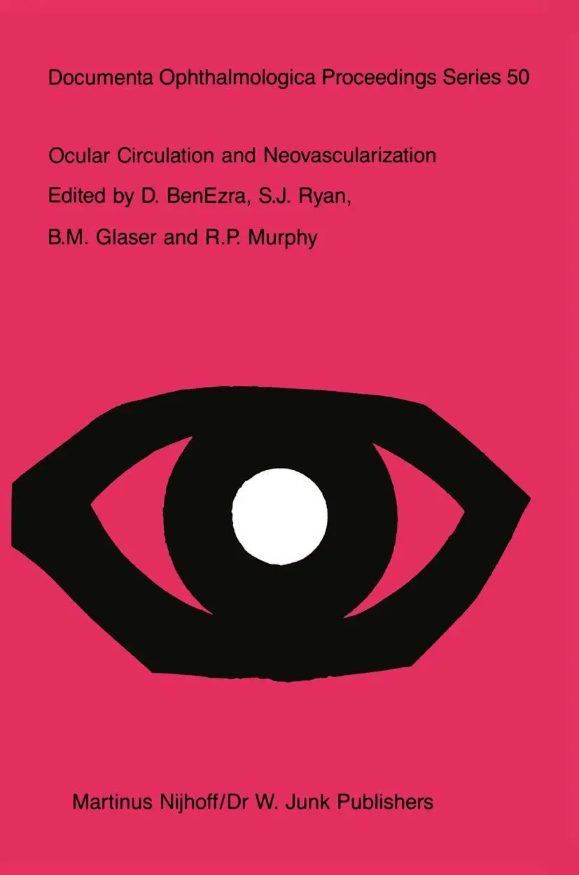 Cover: 9789401079990 | Ocular Circulation and Neovascularization | D. Benezra (u. a.) | Buch