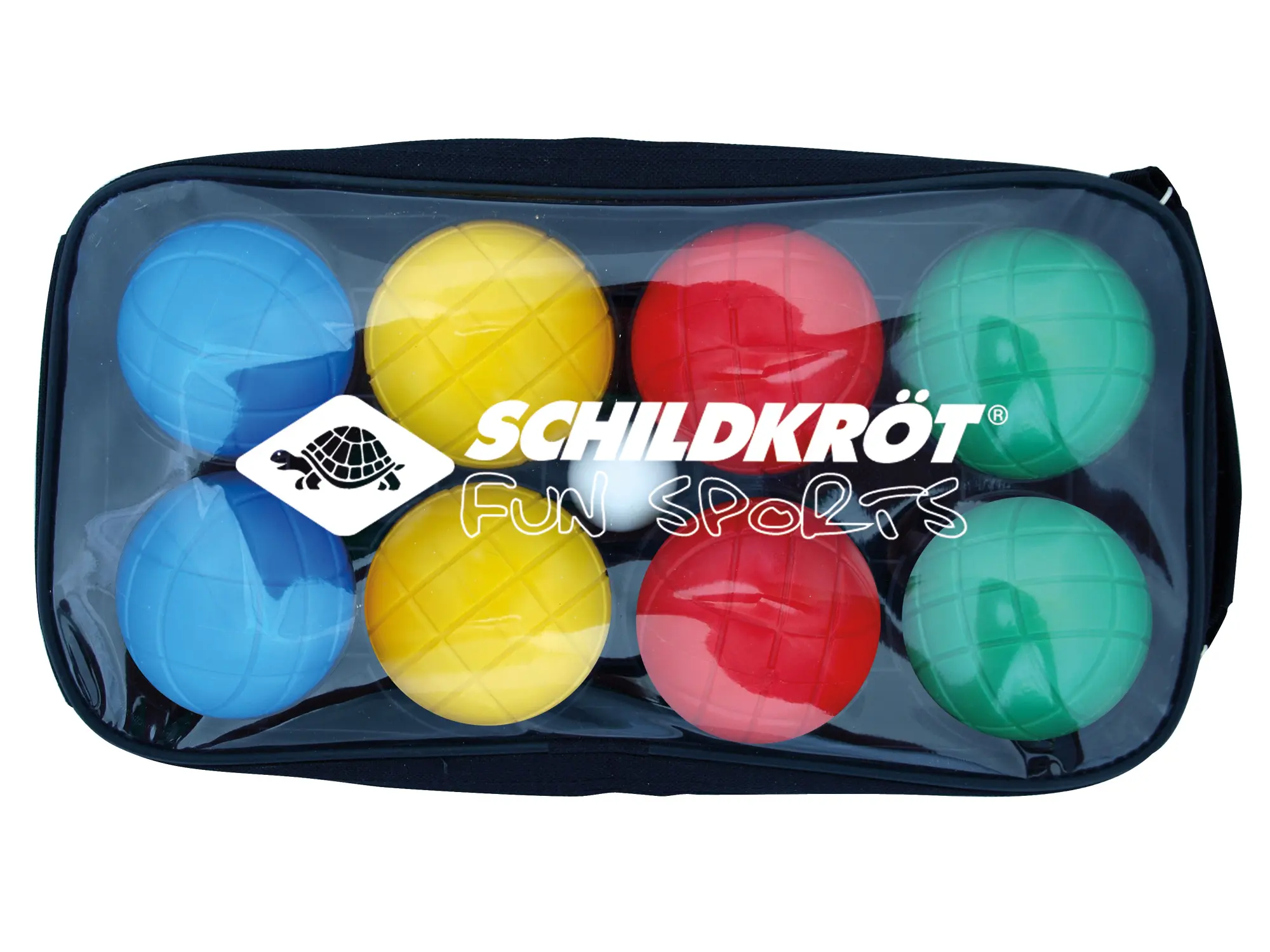 Cover: 4000885700091 | Schildkröt - Fun Boccia Set, 4x2 Boule Kugeln, Durchmesser 7,25 cm