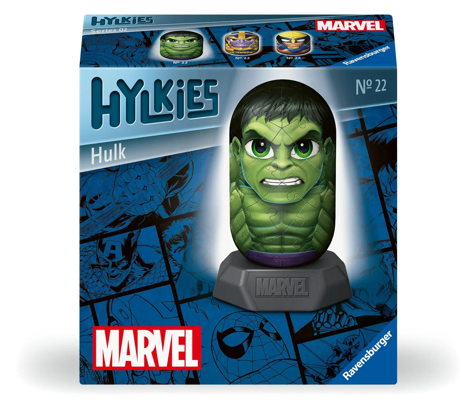 Cover: 4005555080091 | Hylkies Marvel Heroes Hulk Sammelfigur | Build. Love. Collect. | Spiel