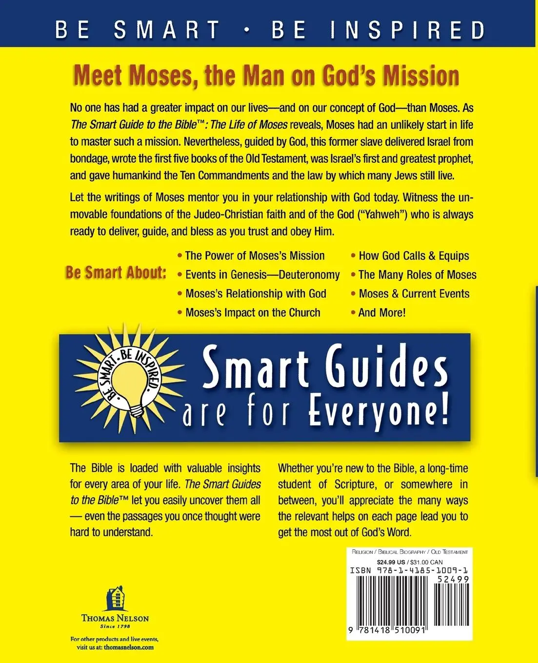 Rückseite: 9781418510091 | The Life of Moses | Larry Richards | Taschenbuch | Englisch | 2008