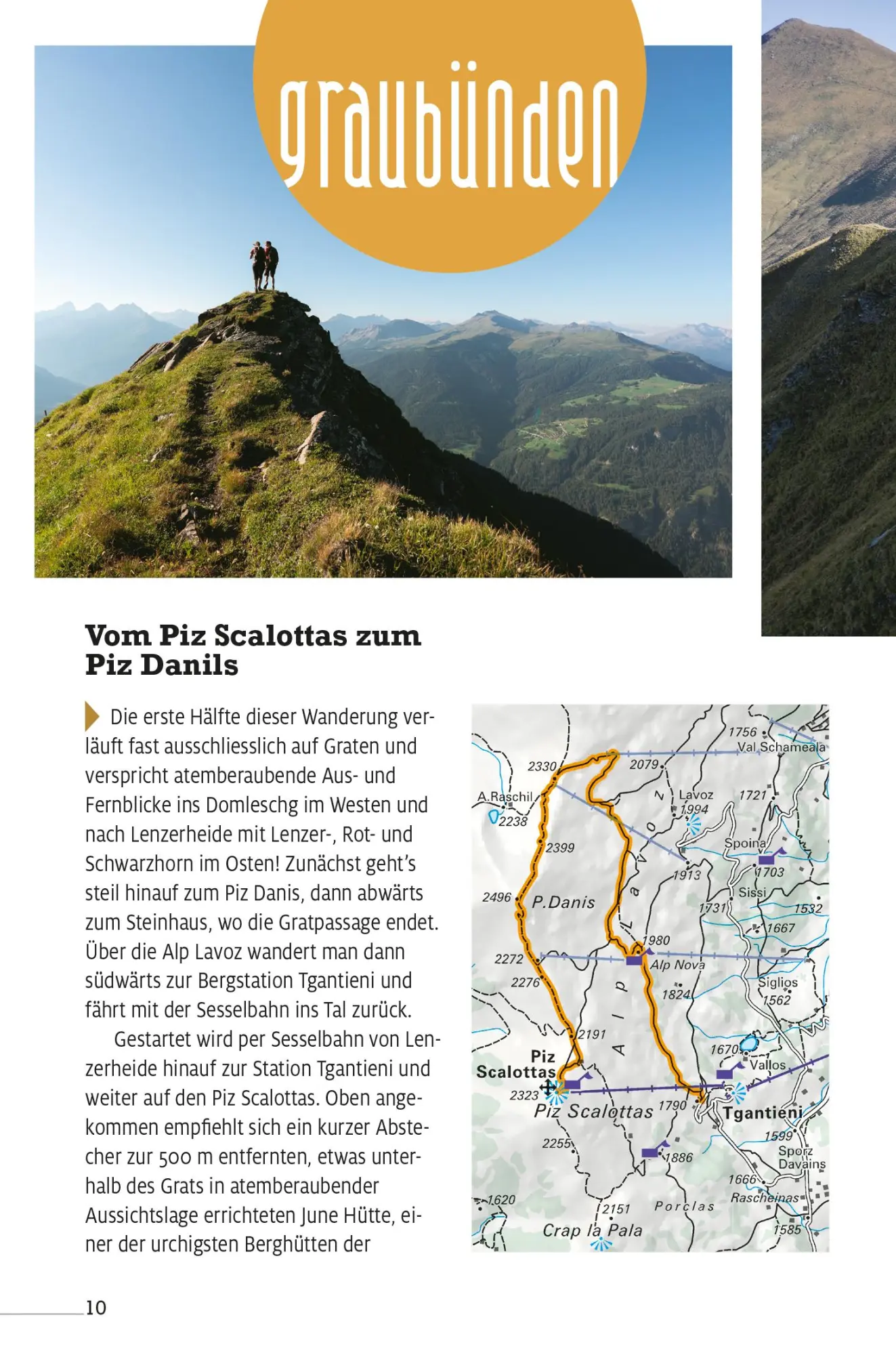 Bild: 9783259300091 | Kümmerly+Frey Erlebnis Schweiz Gratwanderungen - Wanderführer | Buch