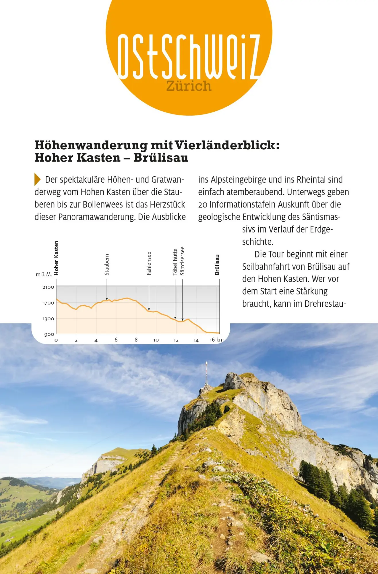 Bild: 9783259300091 | Kümmerly+Frey Erlebnis Schweiz Gratwanderungen - Wanderführer | Buch