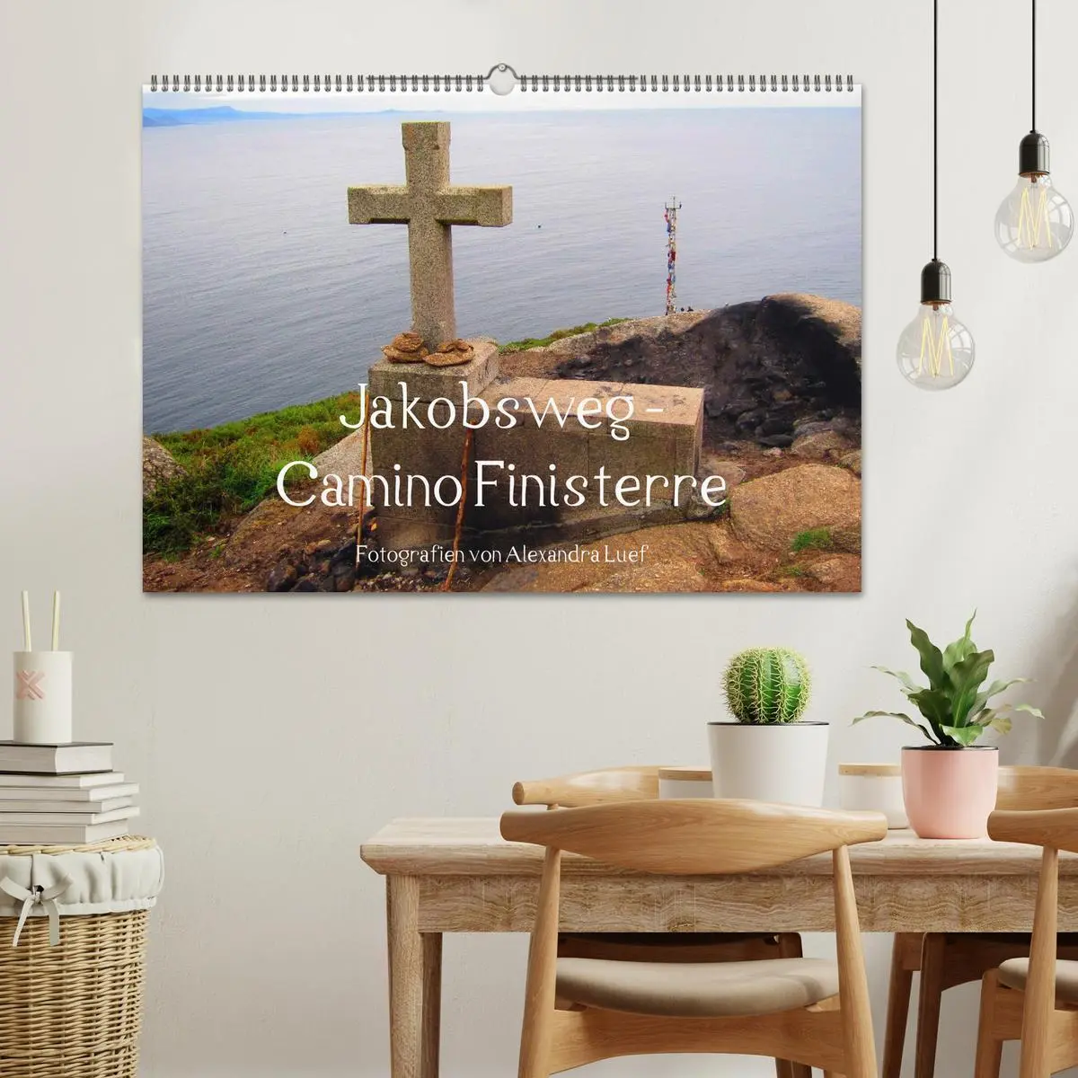 Bild: 9783516010091 | Jakobsweg - Camino Finisterre (Wandkalender 2026 DIN A2 quer),...