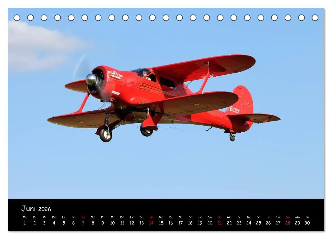 Bild: 9783516180091 | Doppeldecker - Veteranen der Lüfte (Tischkalender 2026 DIN A5...
