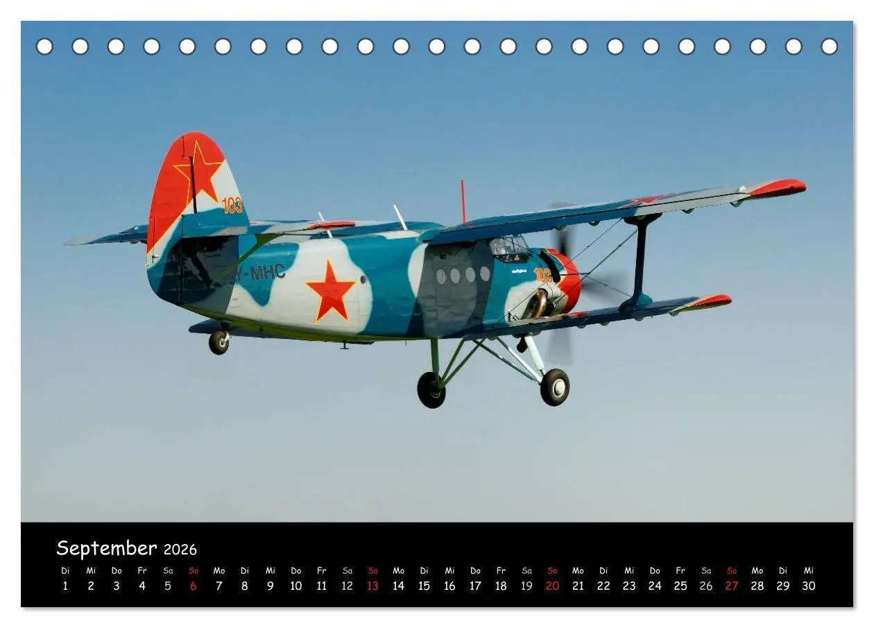 Bild: 9783516180091 | Doppeldecker - Veteranen der Lüfte (Tischkalender 2026 DIN A5...