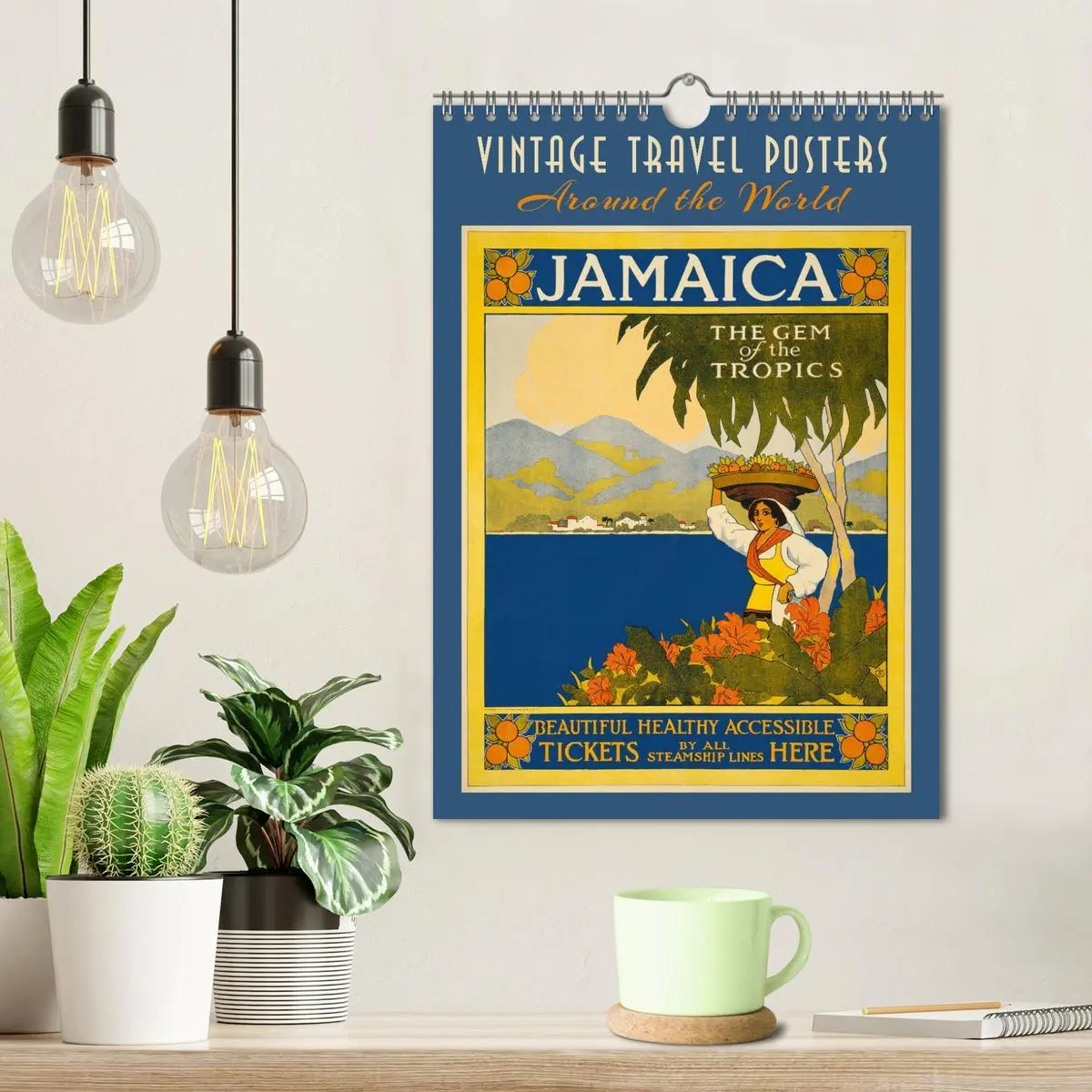 Bild: 9783516560091 | Vintage Travel Posters around the World (Wall Calendar 2026 DIN A4...
