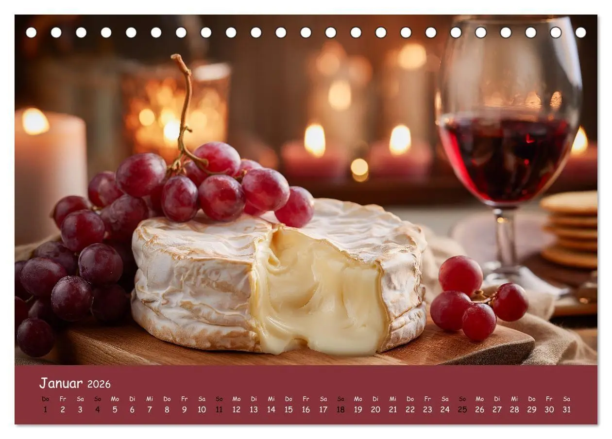 Bild: 9783516700091 | Käsekalender - mit Gourmet Käse und Platten durchs Jahr...