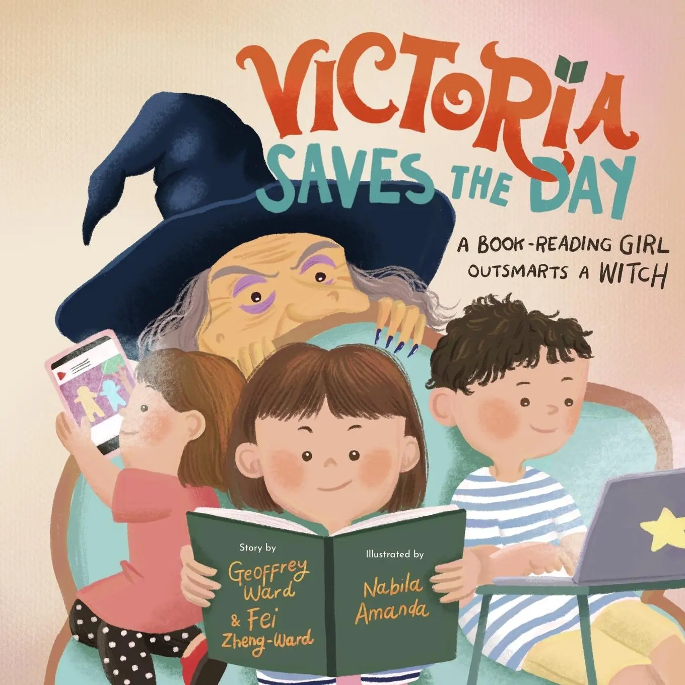 Cover: 9798893180091 | Victoria Saves the Day | a Book-Reading Girl Outsmarts a Witch | Buch