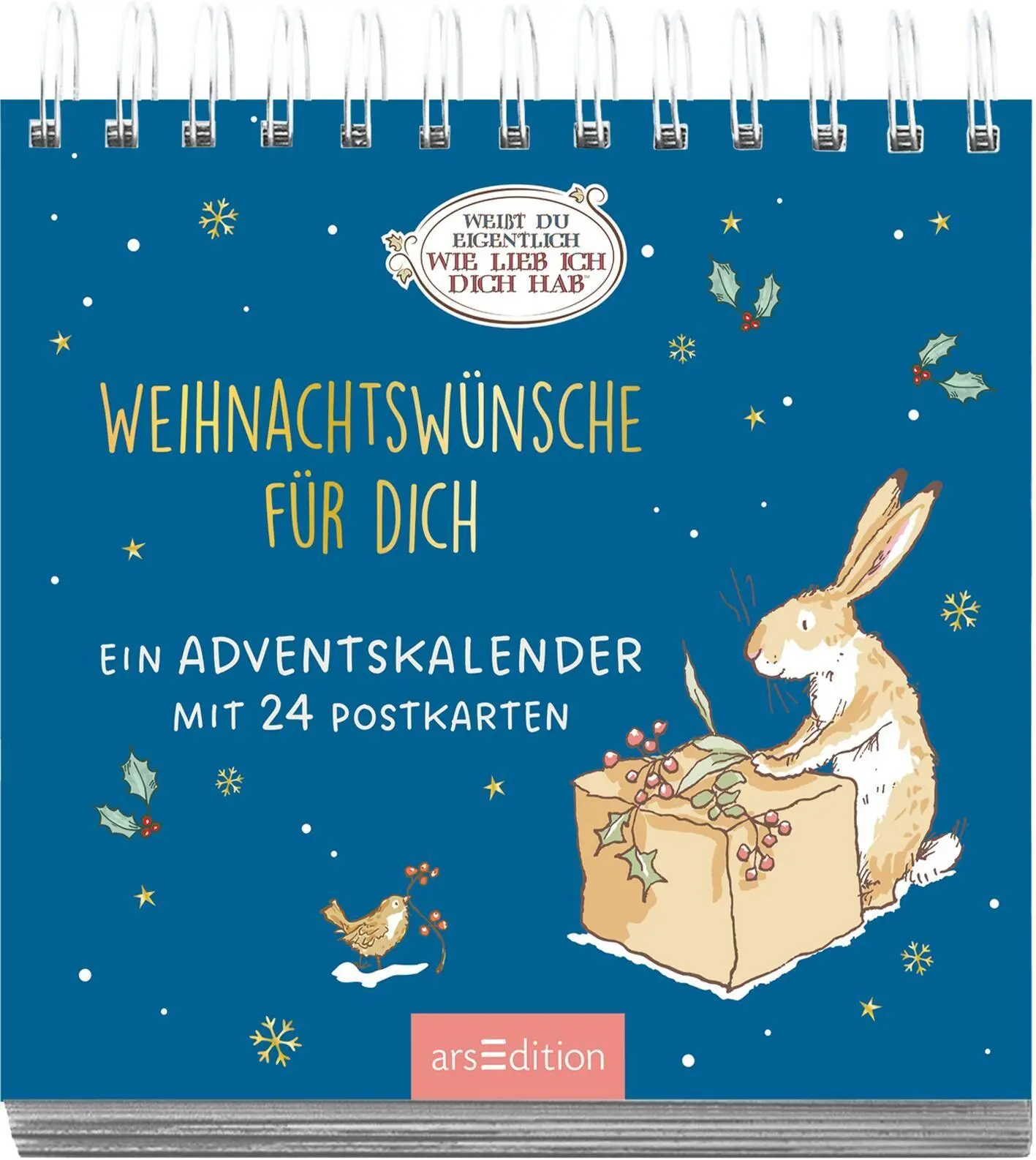 Bild: 4014489140191 | Postkarten-Adventskalender. Weißt du eigentlich, wie lieb ich dich...