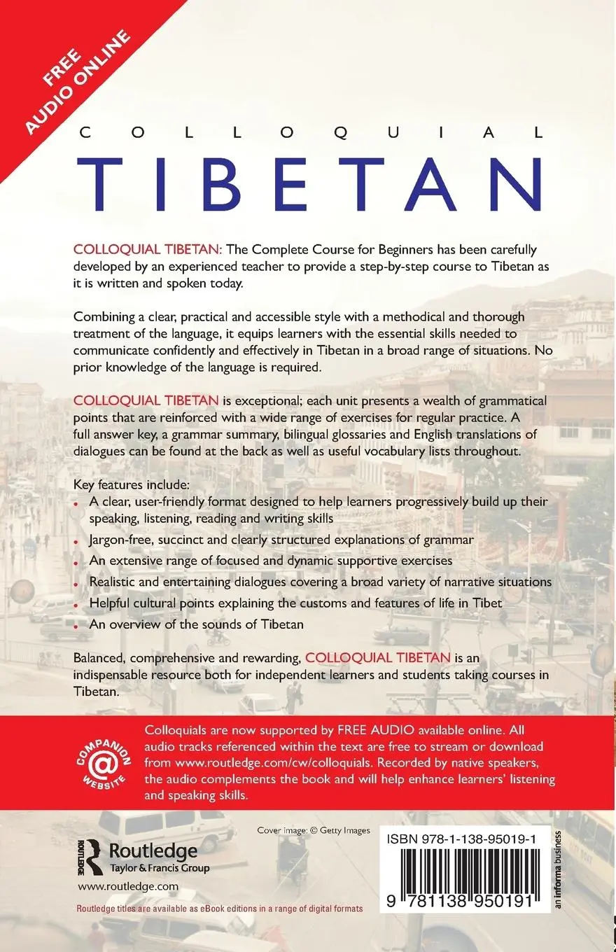 Rückseite: 9781138950191 | Colloquial Tibetan | The Complete Course for Beginners | Samuels