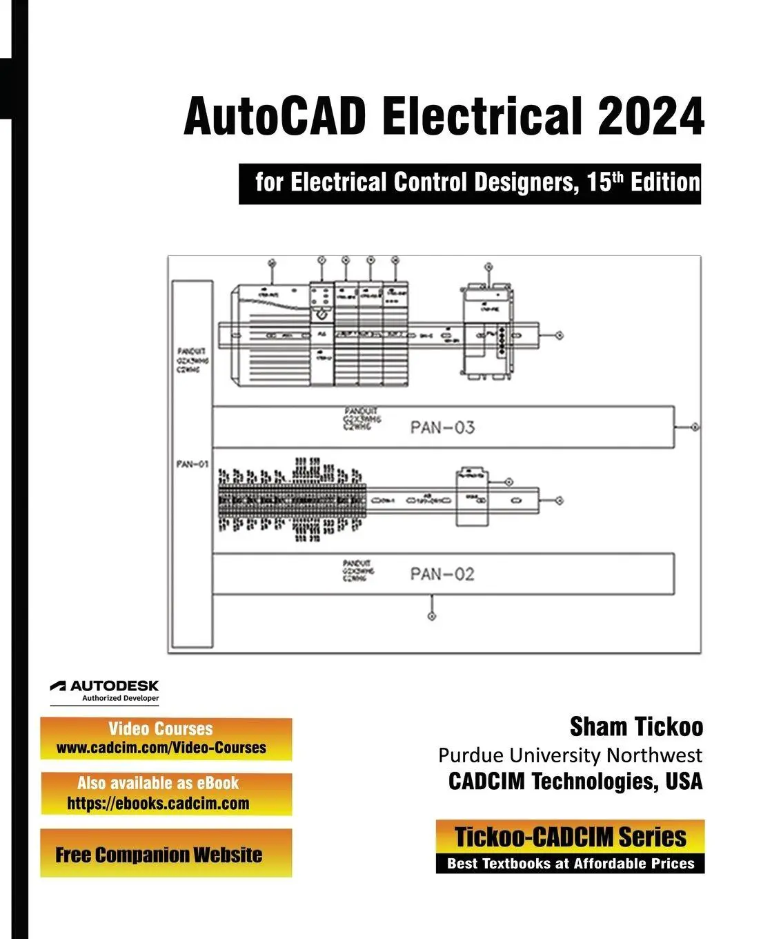 Cover: 9781640570191 | AutoCAD Electrical 2024 for Electrical Control Designers, 15th Edition